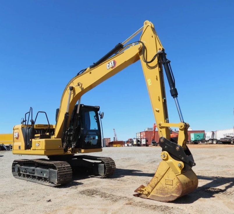 Construction excavation machinery and operational support equipment