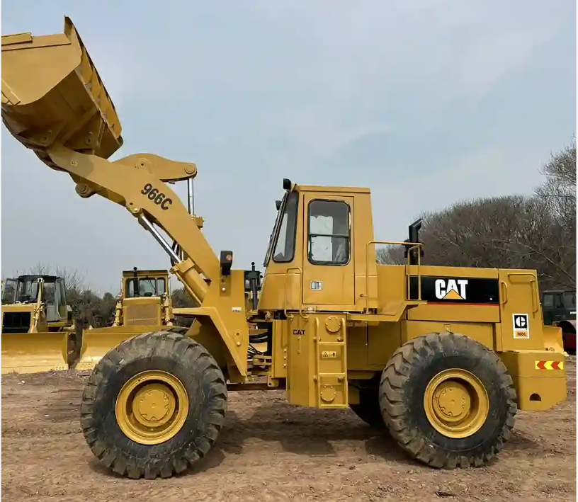 Wheel loader supporting operational construction activities in Cameroon