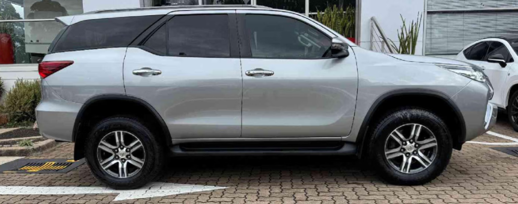 Toyota Fortuner vehicle rental service in Cameroon